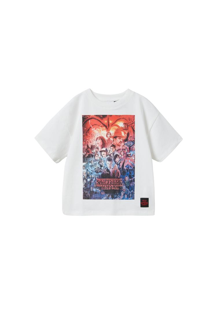 ZARA STRANGER THINGS TM selling © NETFLIX T-SHIRT